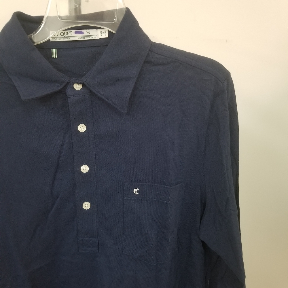 Criquet Dark Blue Polo Shirt